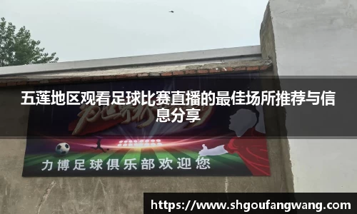 五莲地区观看足球比赛直播的最佳场所推荐与信息分享