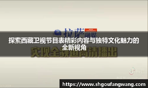探索西藏卫视节目表精彩内容与独特文化魅力的全新视角