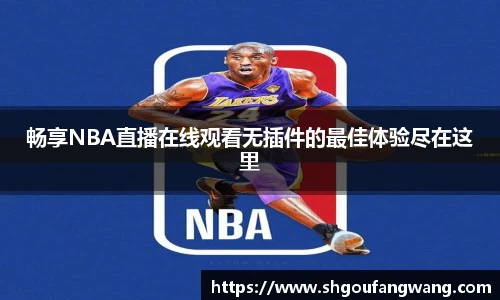 畅享NBA直播在线观看无插件的最佳体验尽在这里